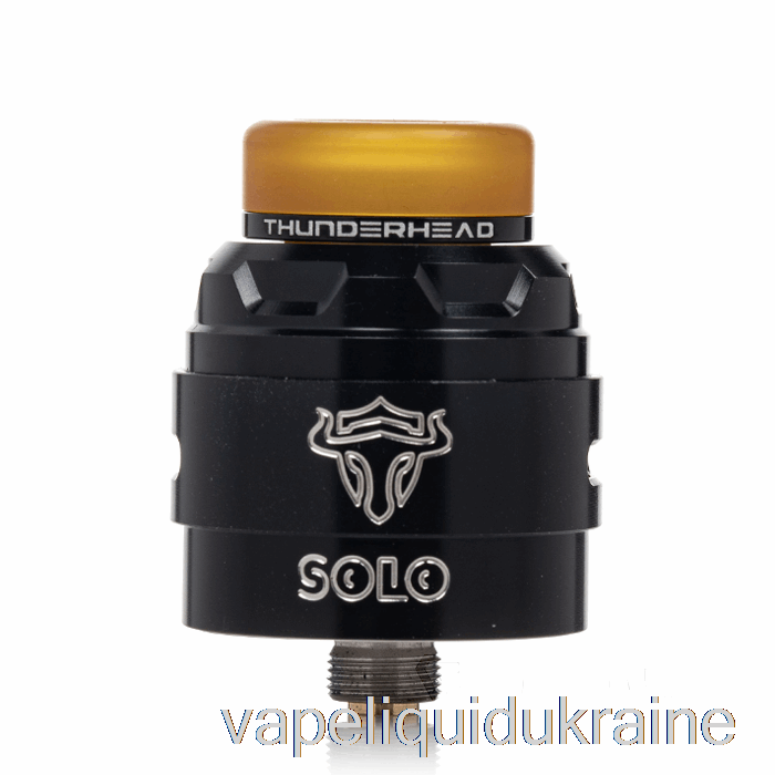Vape Ukraine Thunderhead Creations Tauren Solo V1.5 24mm RDA Silver Black
